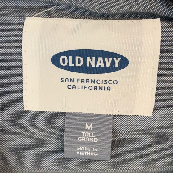 Old Navy medium Tall Navy Blazer - Picture 2 of 2